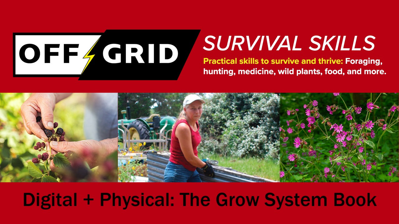 Off Grid Survival Skills by Marjory Wildcraft - Digital + Physical