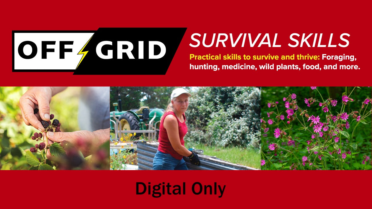 Off Grid Survival Skills - Digital Only